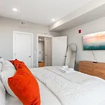 Modern 1Br With King Bed W,D Rooftop 10 Mins To Cc!