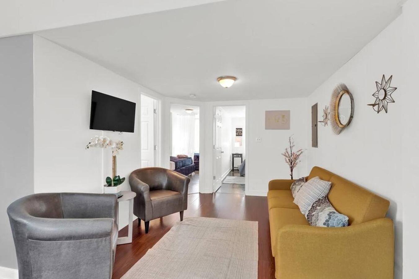 Apartment Open Flat By Park & Metro