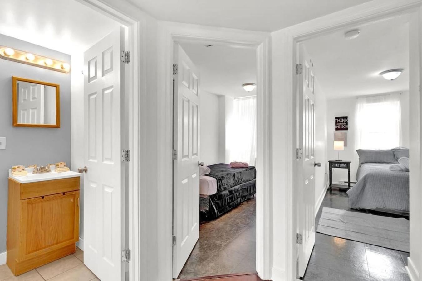 Apartment Open Flat By Park & Metro Philadelphia