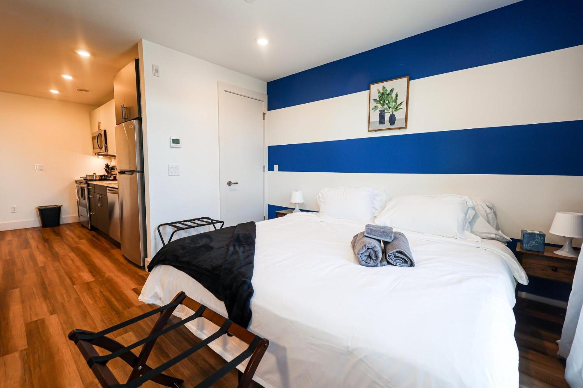 Apartment Modern Studioqueenbed-wifigym *