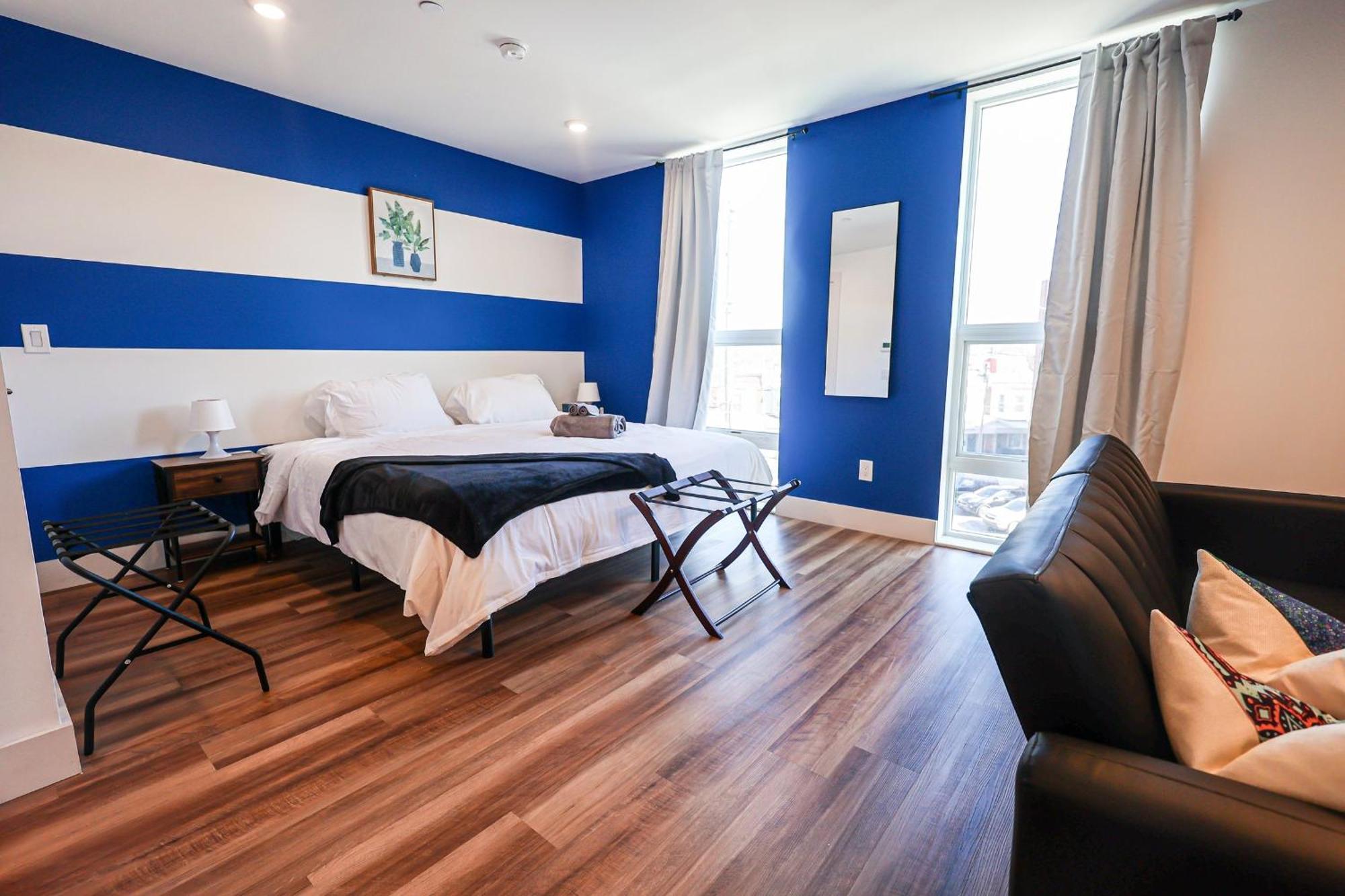 Modern Studioqueenbed-wifigym Apartment Philadelphia
