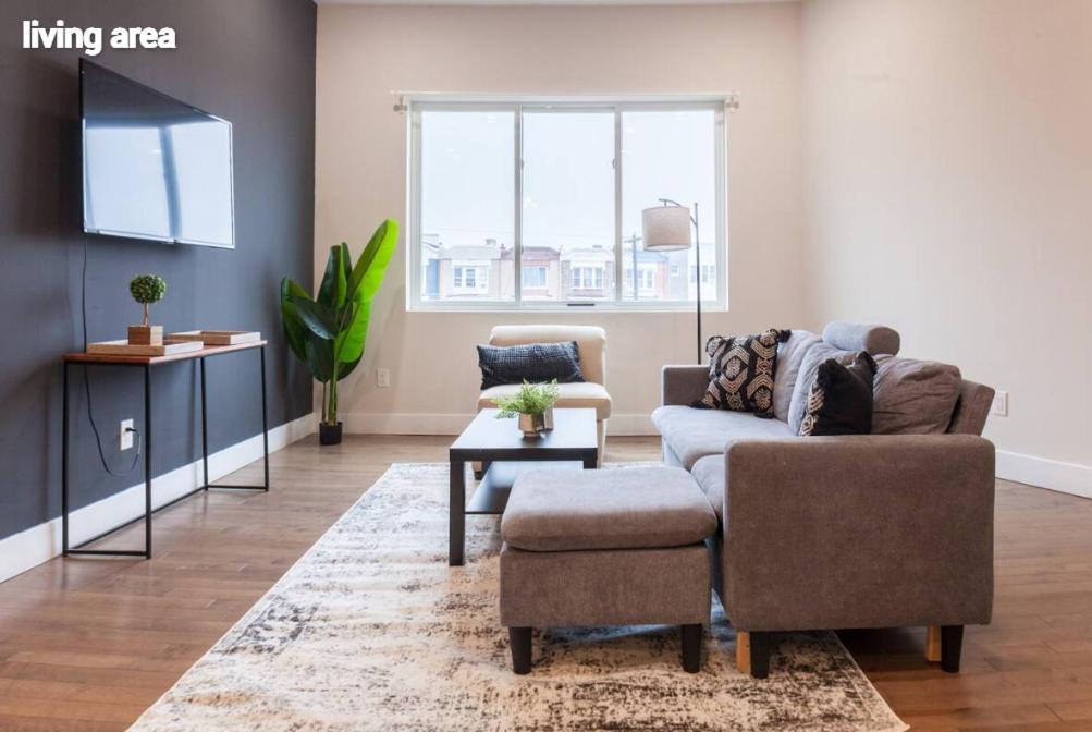 Stylish 2br1ba Free Parking Queen Beds Apartment