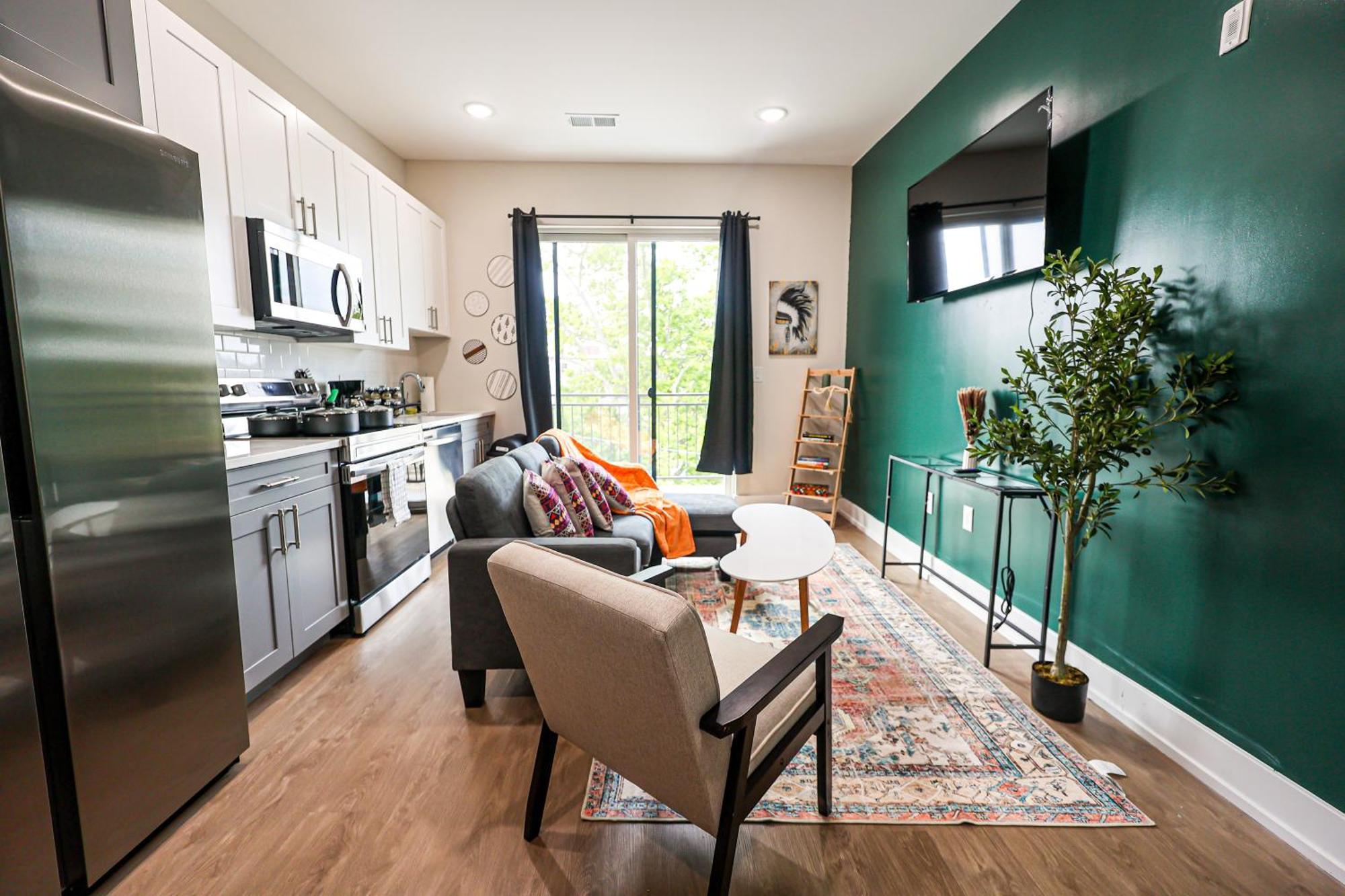 1bed1bath-kingbed-wifiwdcentral Apartment *